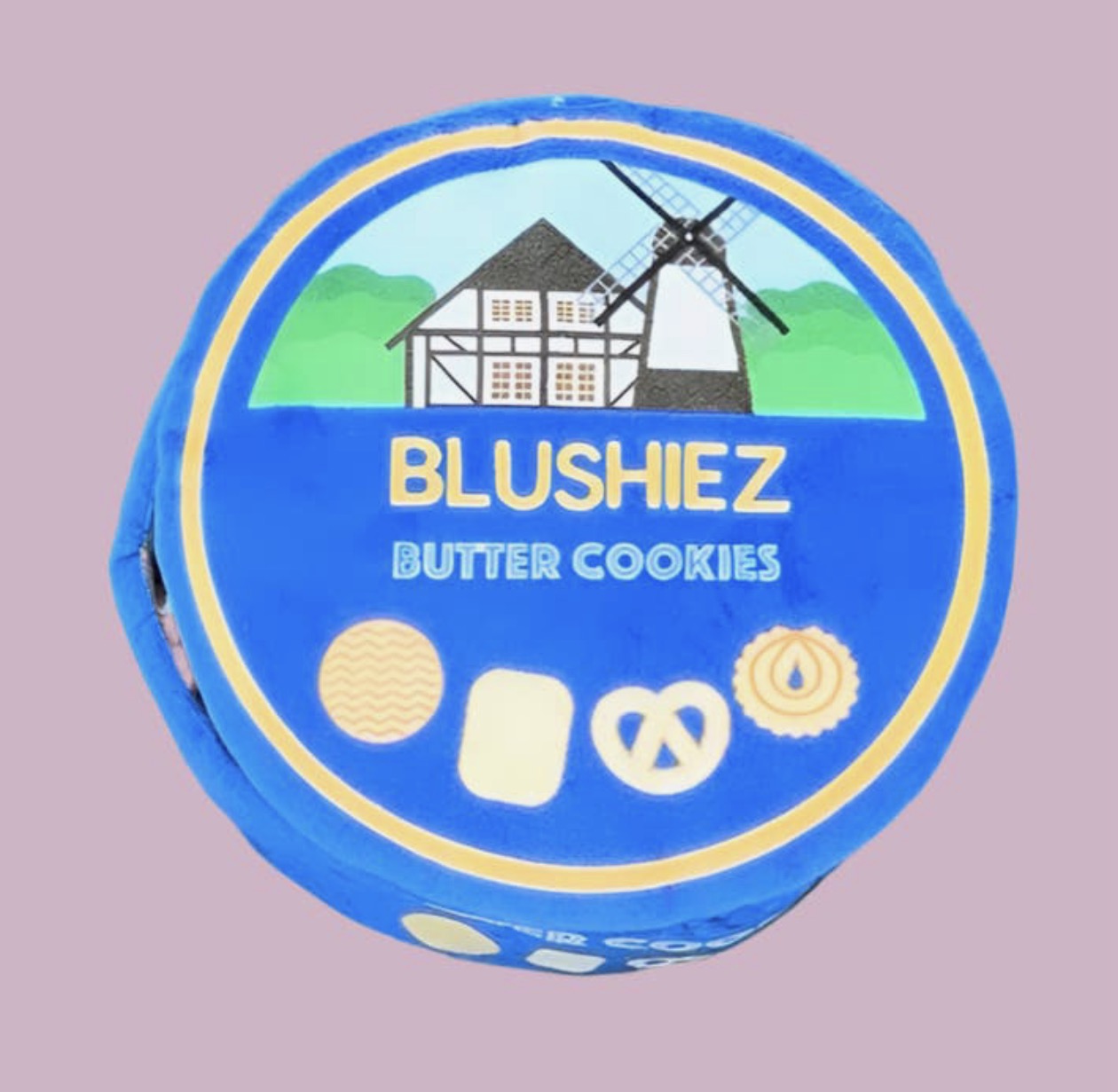 Butter Cookie Tin Sewing Kit 5 Piece Dog Toy