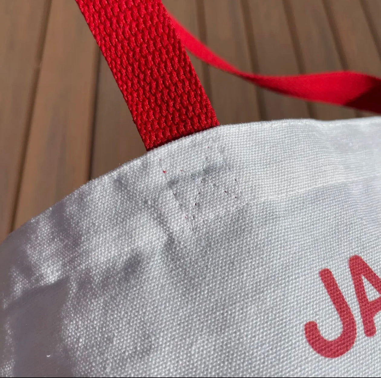 Jasmine Rice Canvas Bag